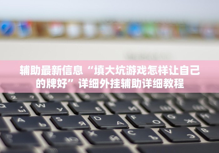 辅助最新信息“填大坑游戏怎样让自己的牌好”详细外挂辅助详细教程